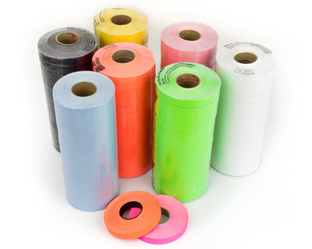Monarch Paxar 1110 1107 1105 Fluorescent Red Labels 16