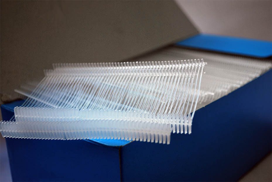 3" Clear Patriot Tagging Barb Fasteners Freedom Distribution